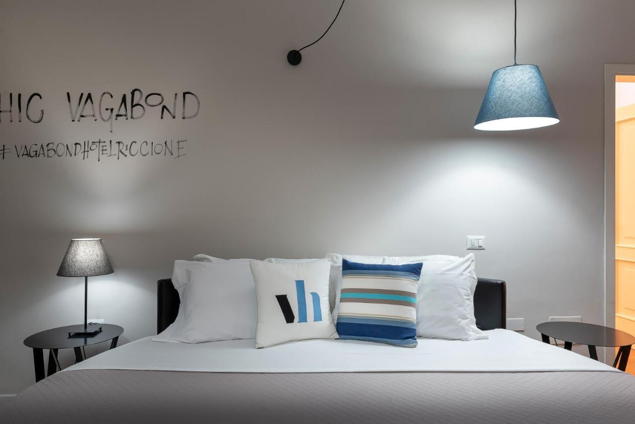 Hotel Vagabond Riccione Bagian luar foto