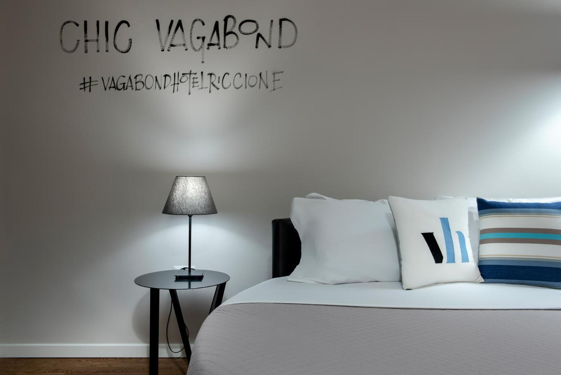 Hotel Vagabond Riccione Bagian luar foto
